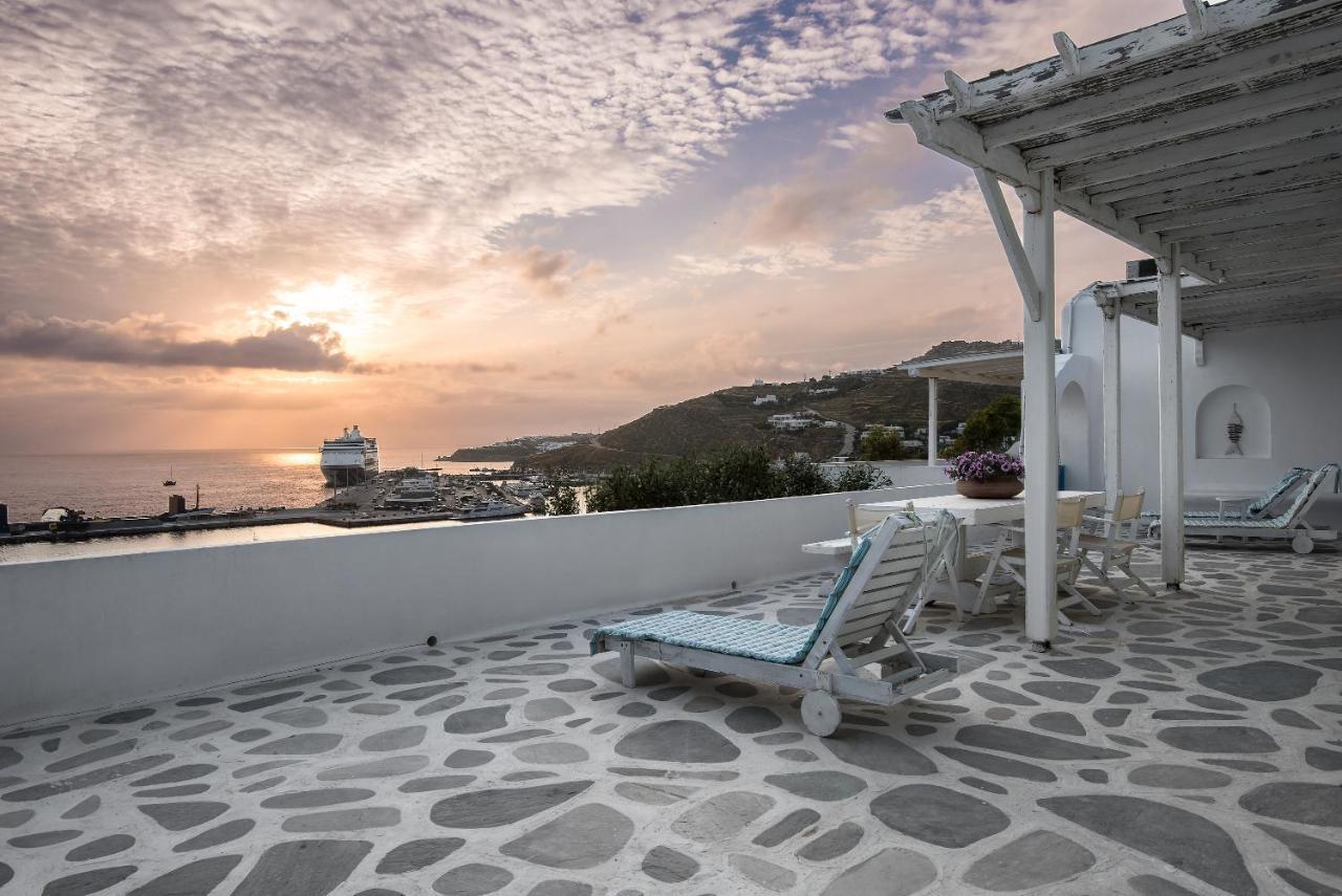 Sunny Guest House New Port Mykonos 图罗斯 外观 照片